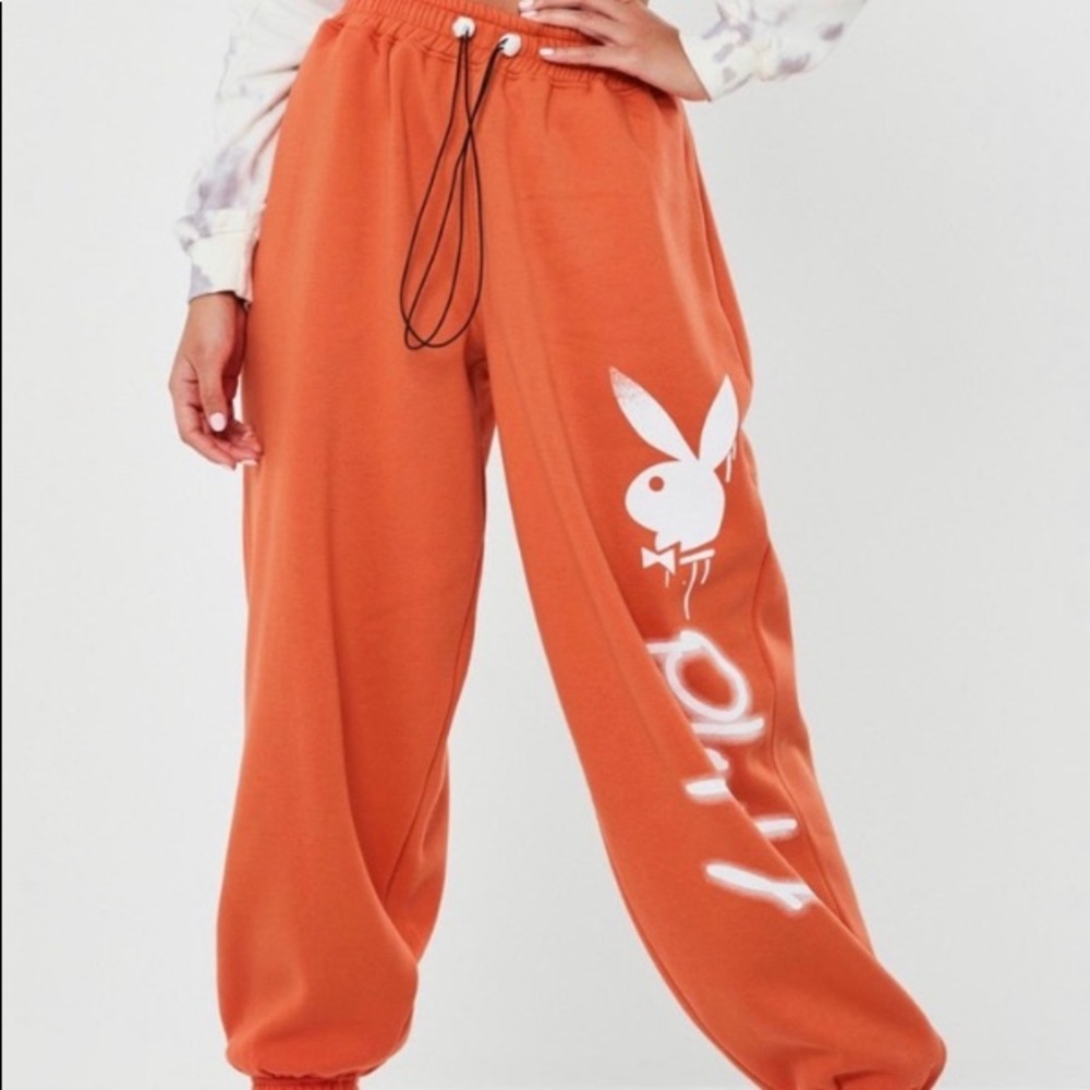 NWT Oversized Playboy Joggers